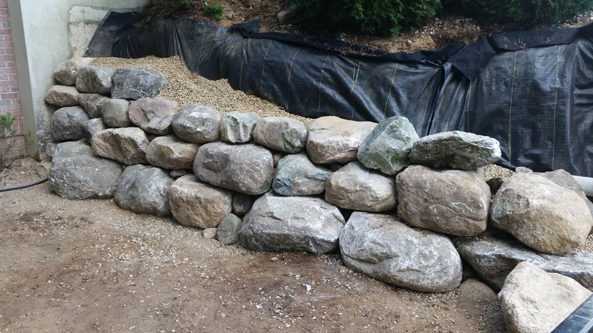 Boulder Wall redo project