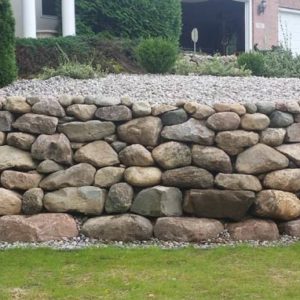 Boulder-Wall