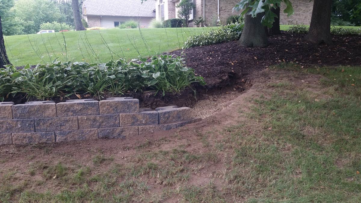 landscaping project